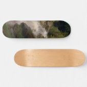 Winona Falls (US-Landschaft) (von Hermann Herzog) Skateboard (Horizontal)