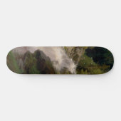 Winona Falls (US-Landschaft) (von Hermann Herzog) Skateboard (Horizontal)