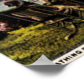 Winona Lake, Indiana Badestrand Poster (Ecke)