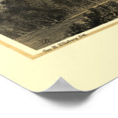 Winona Landkreis, MN Panorama Karte - 1867 Poster (Ecke)