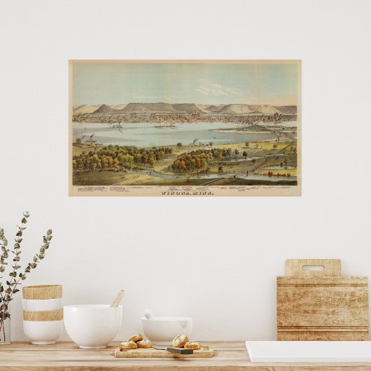Winona, Minnesota Poster (Küche)