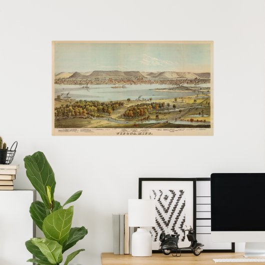 Winona, Minnesota Poster (Heimbüro)