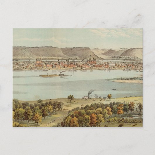 Winona, Minnesota Postkarte (Vorderseite)