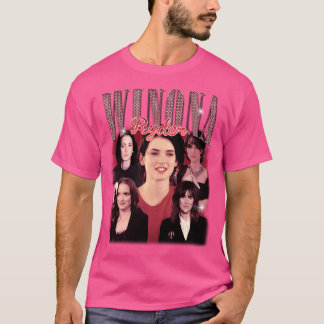 Winona Ryder Retro Bootleg Retro Bootleg T-Shirt