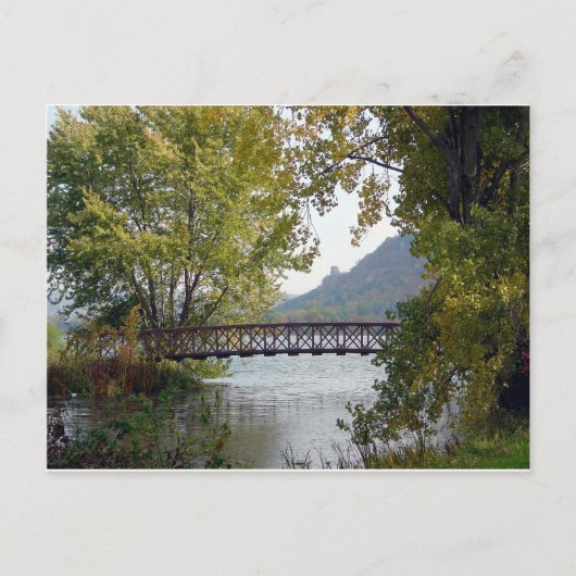 Winona-See - Winona, MN Postkarte (Vorderseite)