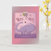 Winosoaur Karte (Gelbe Blume)