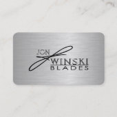 Winski-Blades-Beispiel Visitenkarte (Vorderseite)
