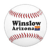Winslow, Arizona Baseball (Rückseite)