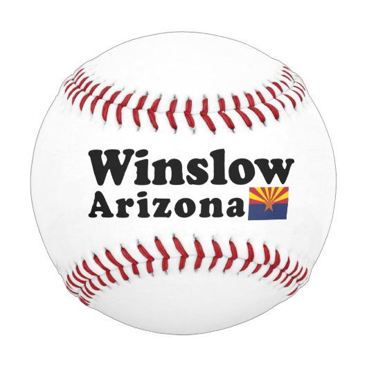 Winslow, Arizona Baseball (Vorderseite)