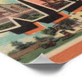 Winslow, Arizona - Große Buchstabenszenen Poster (Ecke)