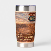 Winslow Arizona Meteor Crater Jahrhundertfeier