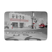 Winslow Arizona Red Splash Fotografie Badematte (Vorderseite)