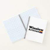 Winslow, Arizona Spiral Notebook Notizblock (Innenseite)