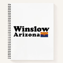 Winslow, Arizona Spiral Notebook Notizblock