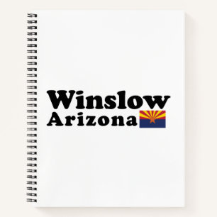 Winslow, Arizona Spiral Notebook Notizblock