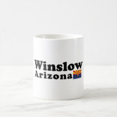 Winslow, Arizona-Tasse Kaffeetasse (Mittel)