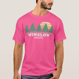 Winslow AZ Vintag Throwback T-Shirt Retro 70er Des