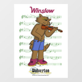 Winslow-Fensteraufkleber Fensteraufkleber