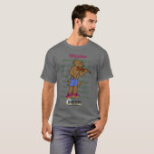 Winslow Herren dunkles T-Shirt (Vorne ganz)