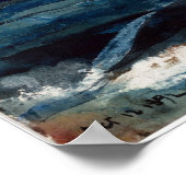 Winslow Homer A Good Shoot, Adirondacks Poster (Ecke)