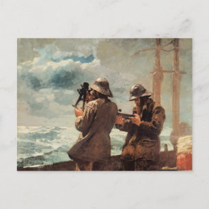 Winslow Homer - Acht Glocken Postkarte
