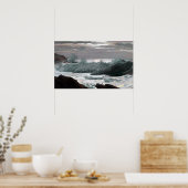 Winslow Homer am frühen Morgen nach einem Sturm au Poster (Küche)