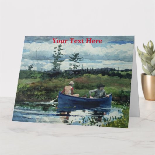 WInslow Homer American Art Karte (Kleine Pflanze)