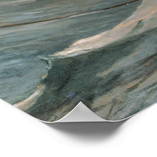 Winslow Homer American The Life Line Poster (Ecke)