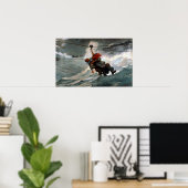 Winslow Homer American The Life Line Poster (Heimbüro)