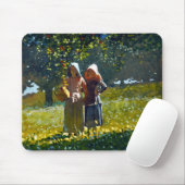 Winslow Homer Apple Picking Mousepad (Mit Mouse)