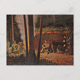 Winslow Homer art - Vor Yorktown Postkarte