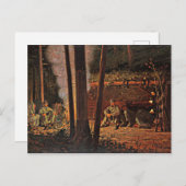 Winslow Homer art - Vor Yorktown Postkarte (Vorne/Hinten)