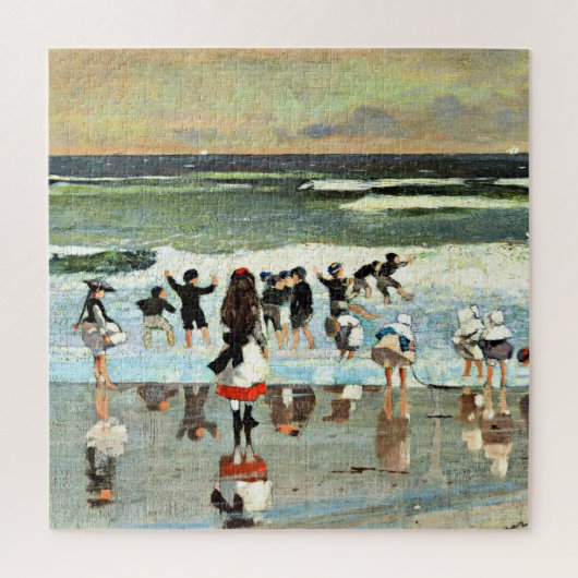 Winslow Homer - Beach Scene Puzzle (Vertikal)