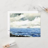 Winslow Homer, Bermuda Karte (Vorderseite/Rückseite Beispiel)