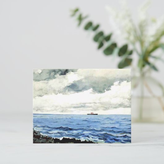 Winslow Homer, Bermuda Postkarte (Stehend Vorderseite)