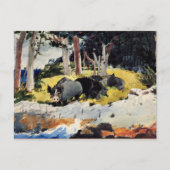 Winslow Homer - Bermuda Settlers Postkarte (Vorderseite)