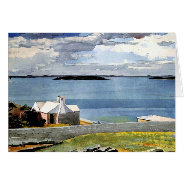 Winslow Homer - Binnenwasser, Bermuda (Vorderseite (Horizontal))