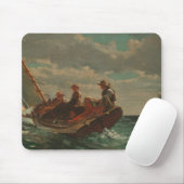 Winslow Homer - Breezing (A Fair Wind) Mousepad (Mit Mouse)