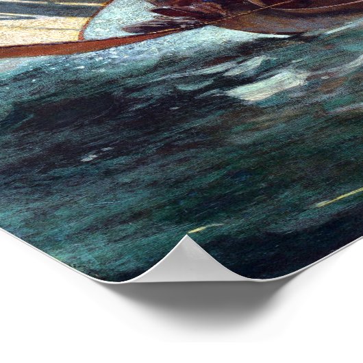 Winslow Homer Breezing (A Fair Wind) Poster (Ecke)