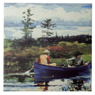 Winslow Homer: Das blaue Boot, Fliese