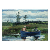 Winslow Homer - Das blaue Boot Fotodruck (Vorne)