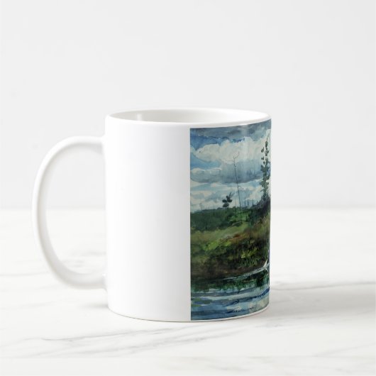 Winslow Homer - das blaue Boot Kaffeetasse (Links)