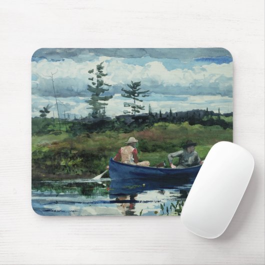 Winslow Homer - das blaue Boot Mousepad (Mit Mouse)
