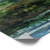 Winslow Homer - Das blaue Boot Poster (Ecke)