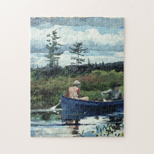 Winslow Homer - Das blaue Boot Puzzle (Vertikal)