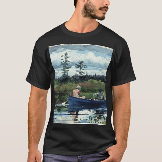 Winslow Homer - Das blaue Boot T-Shirt (Vorderseite)