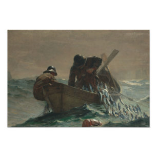 Winslow Homer - Das Heringsnetz Fotodruck