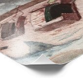 Winslow Homer - Der Golfstrom Fotodruck (Ecke)