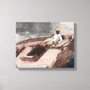 Winslow Homer - Der Golfstrom Leinwanddruck