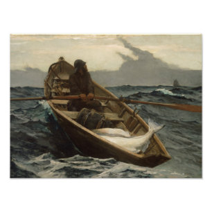 Winslow Homer - die Nebel-Warnung Fotodruck